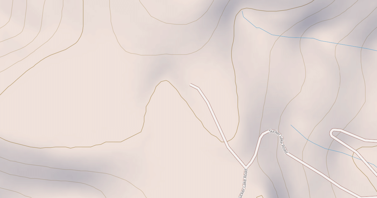 Map preview of SUCKER LAKE