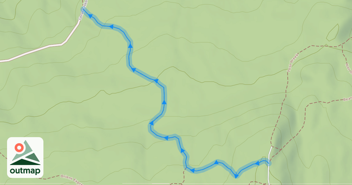 Map of Mabel's Monkey-Wrench