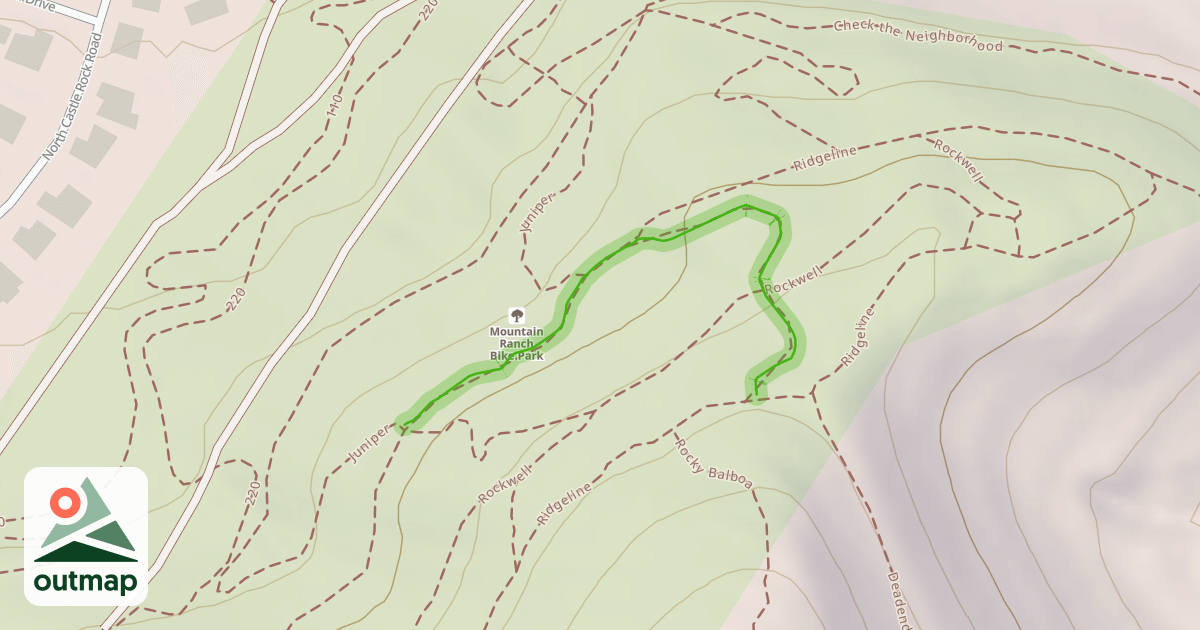 Map of Juniper Trail