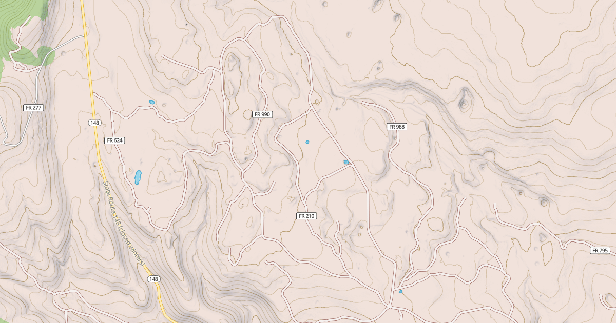 Map preview of Mitchell Sawmill