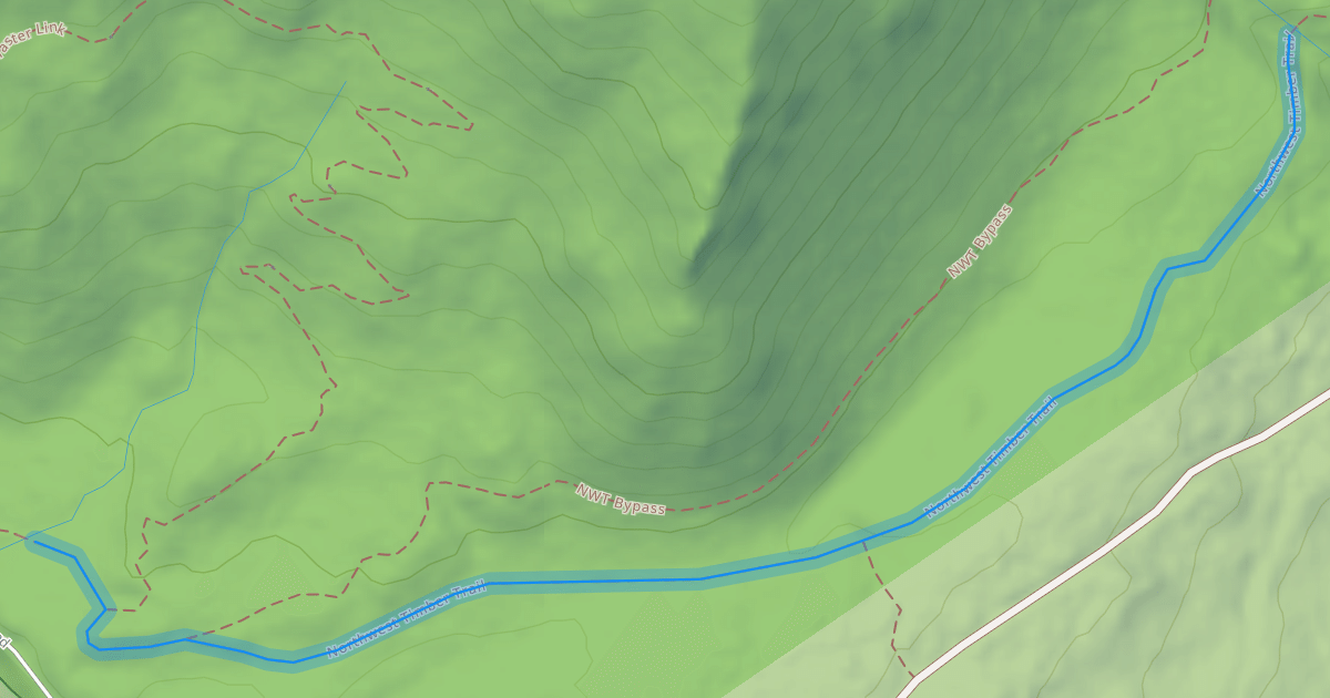 Map preview of Northwest Timber Trail