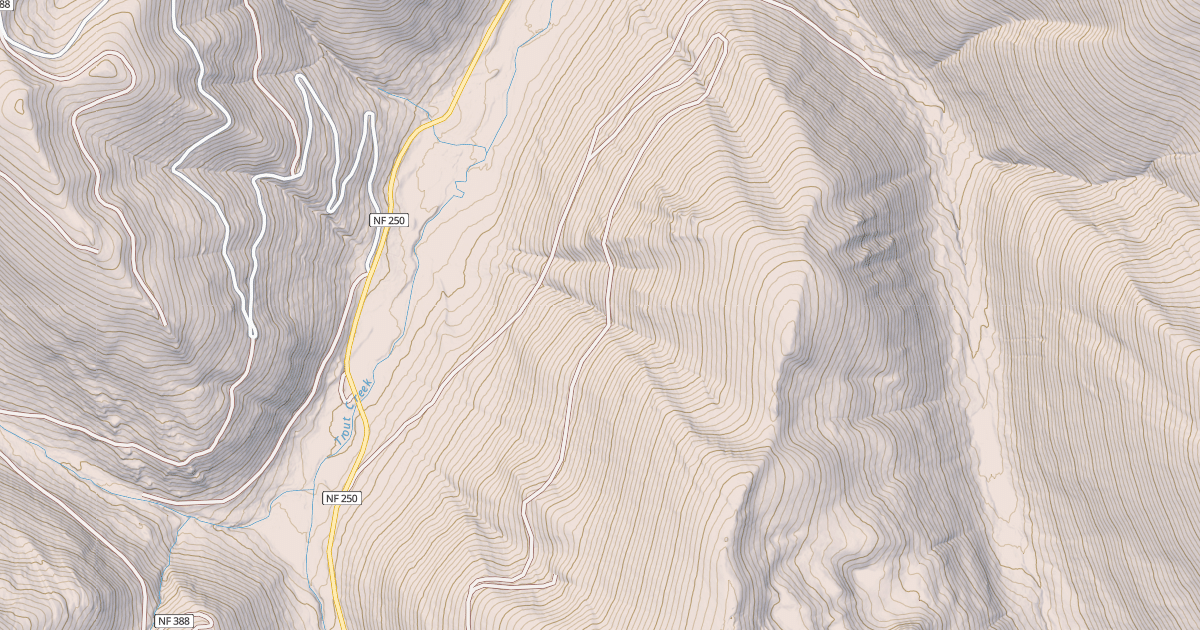 Map preview of PHOEBE MOUNTAIN