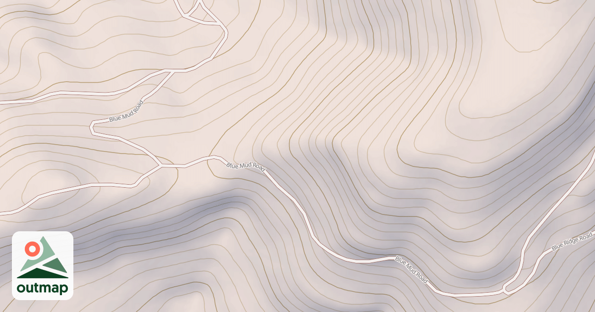 Map of BLUE MUD