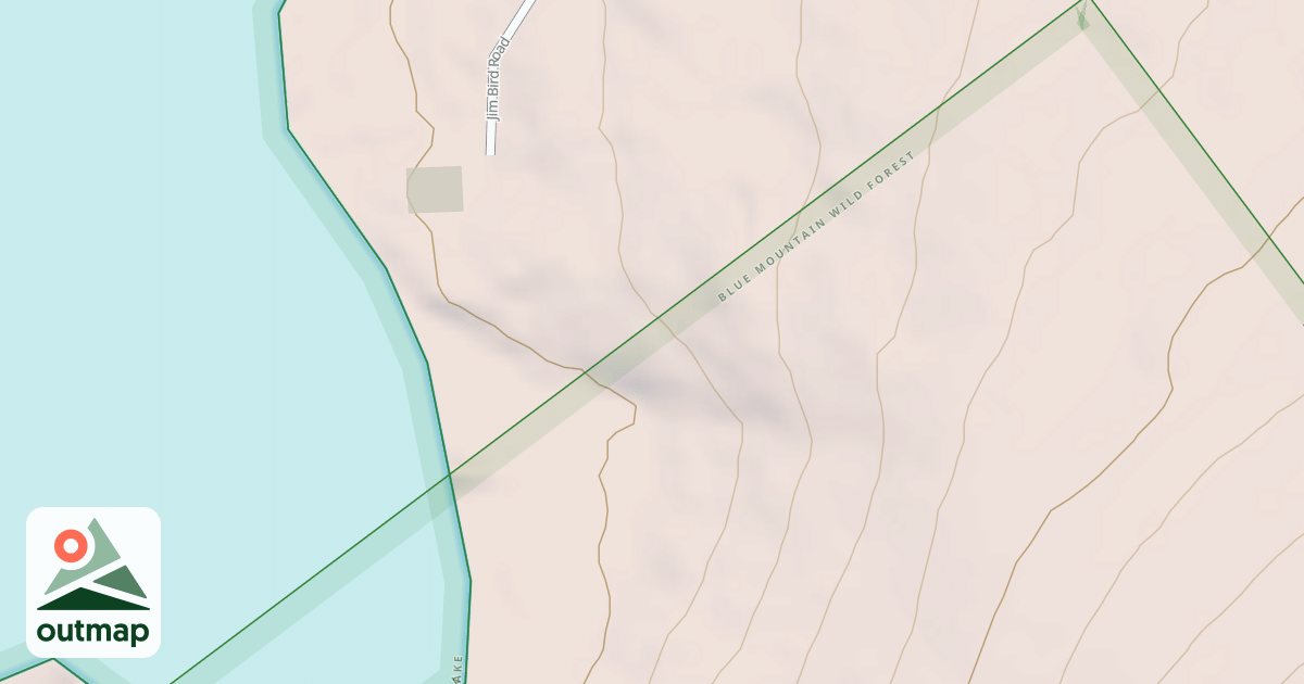 Map of Long Lake Bypass