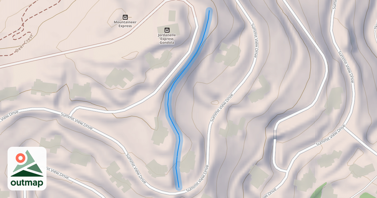 Map of Ridge Cross