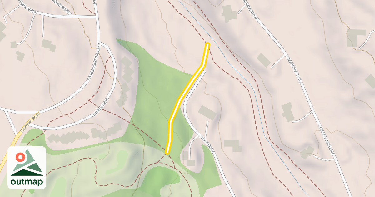 Map of 5. Brook Trail Connector