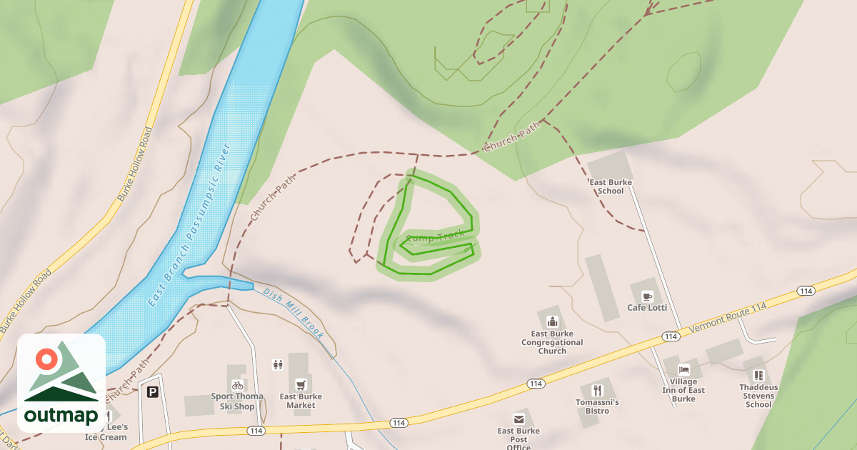 Map of Pump Track