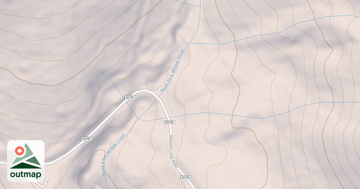 Map of BEASORE LOOP T4