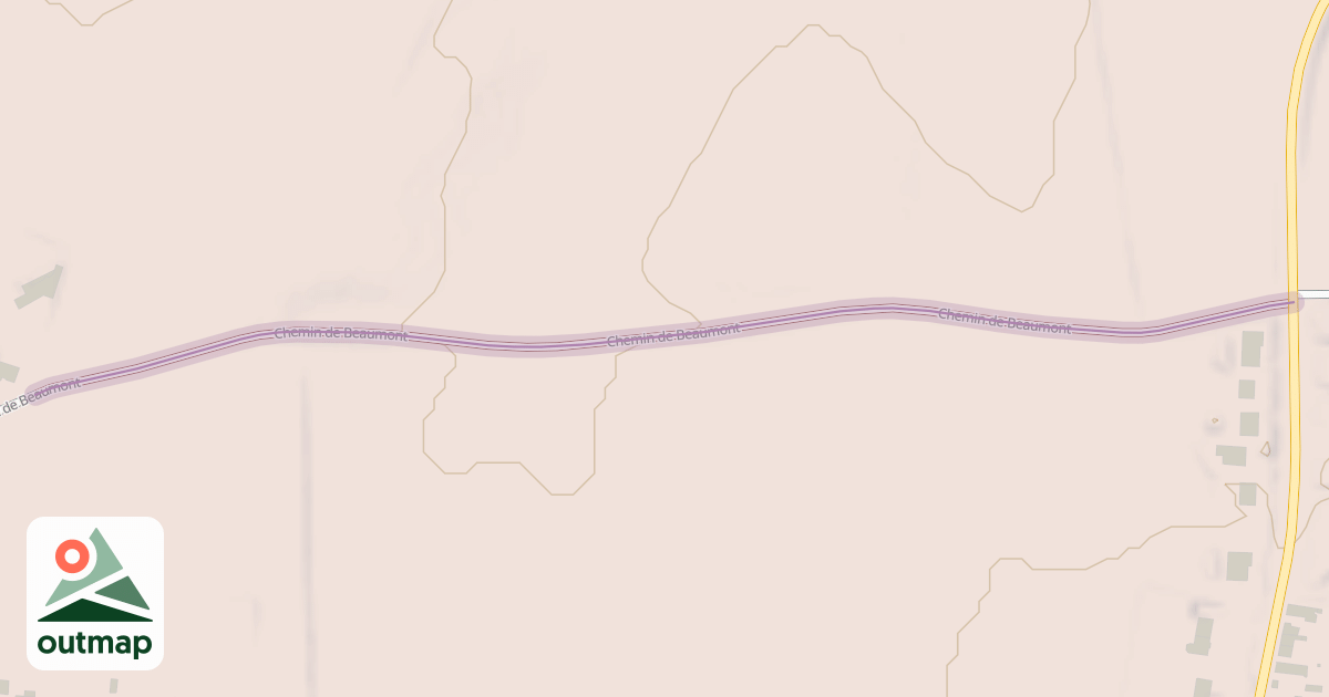 Map of Chemin de Beaumont
