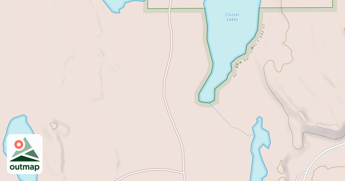 Map of CAMP R PONDS