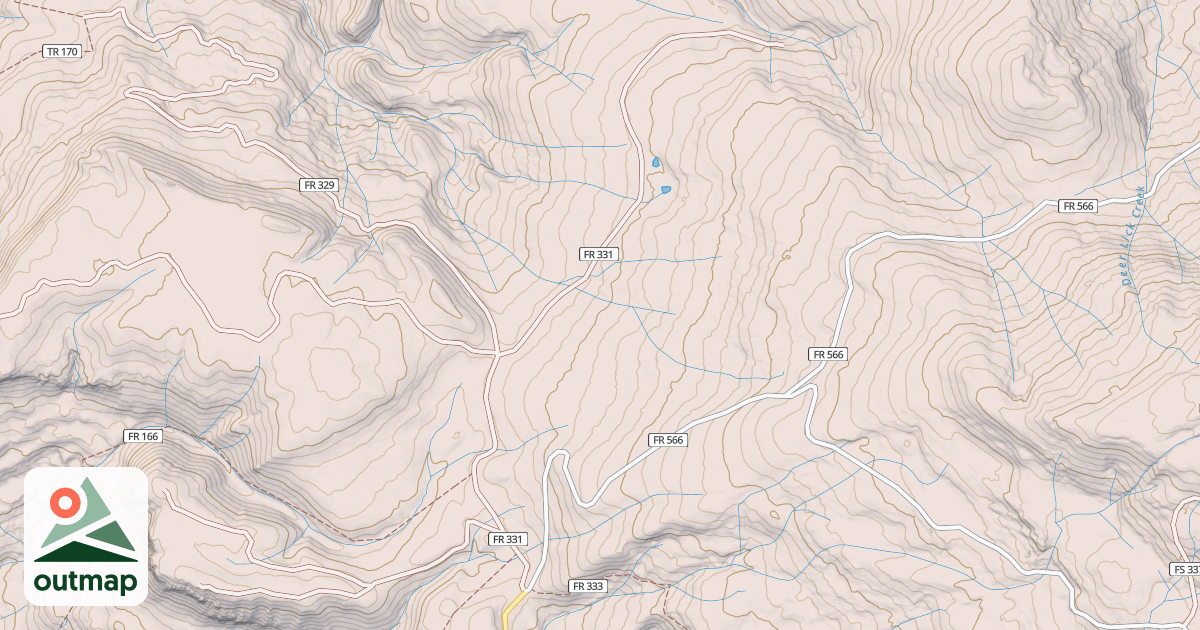 Map of BOX CANYON