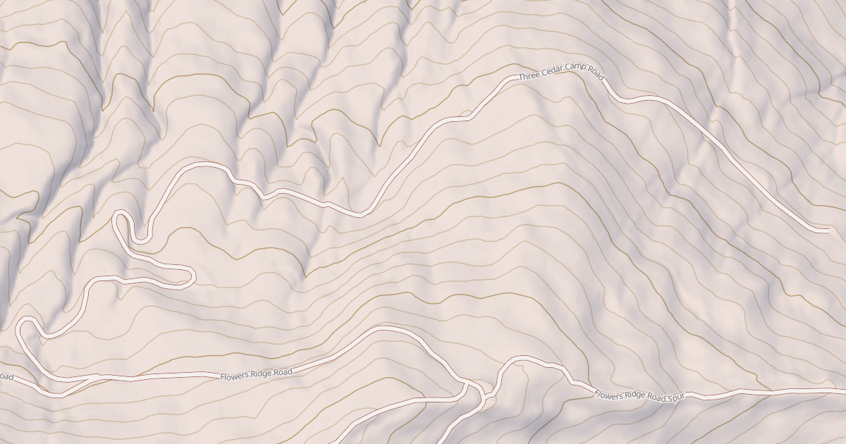 Map preview of THREE CEDAR CAMP