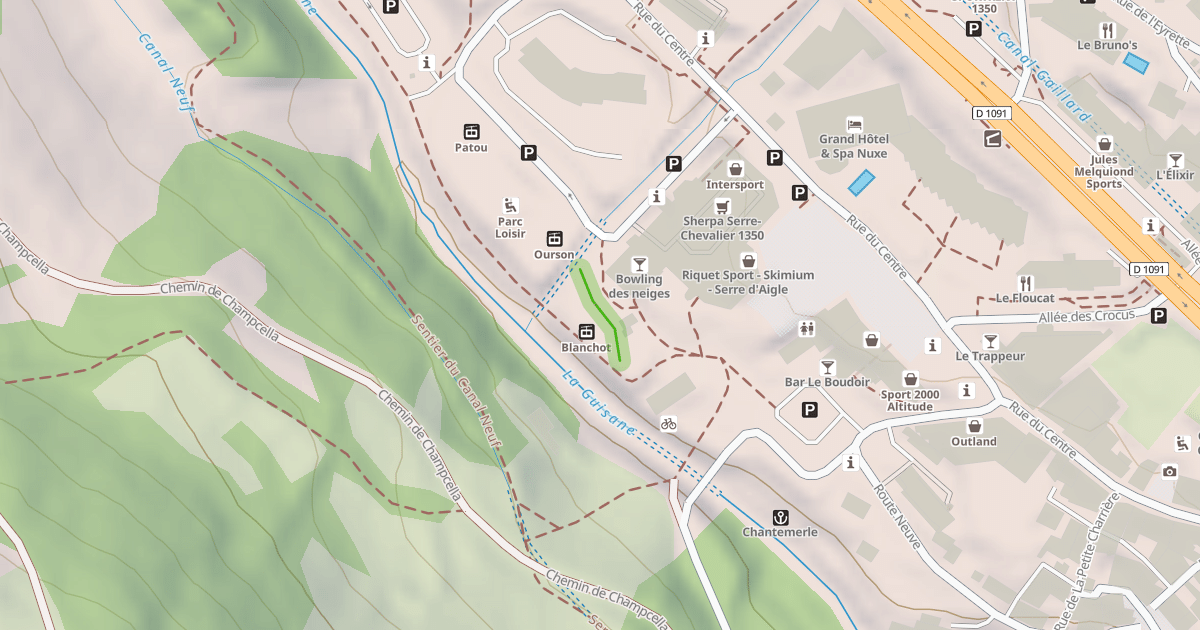 Map preview of Ourson