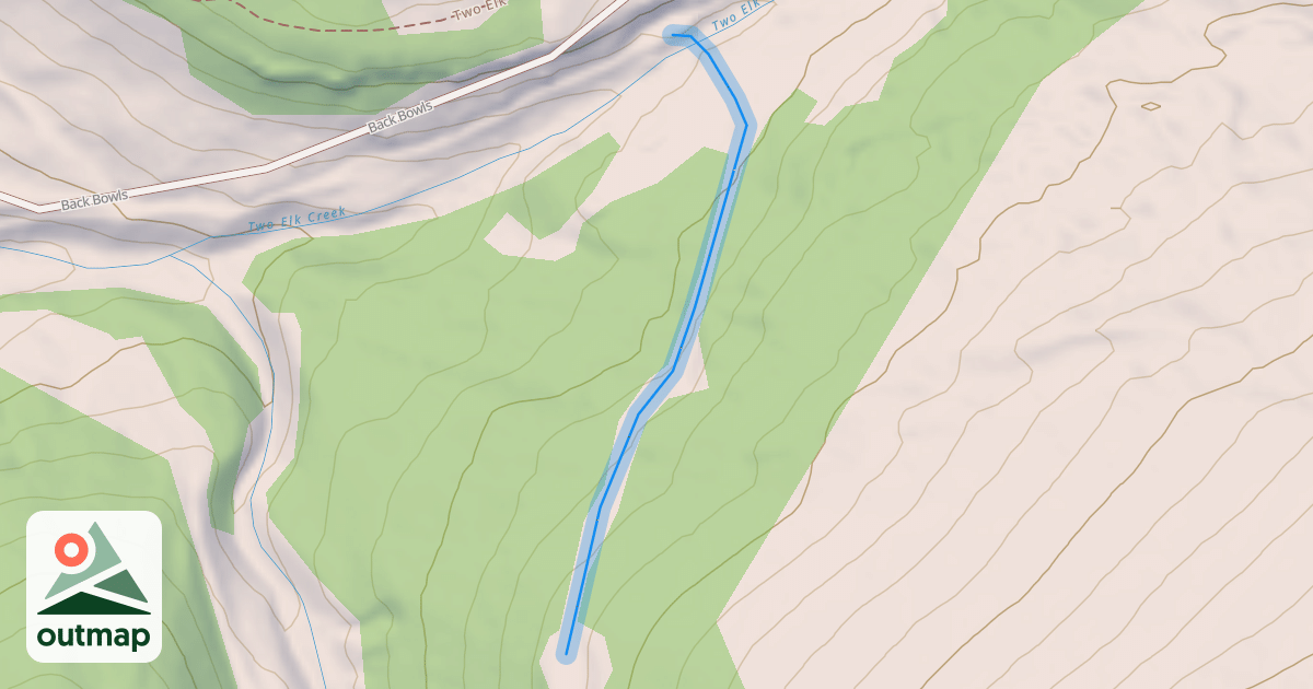 Map of China Spur