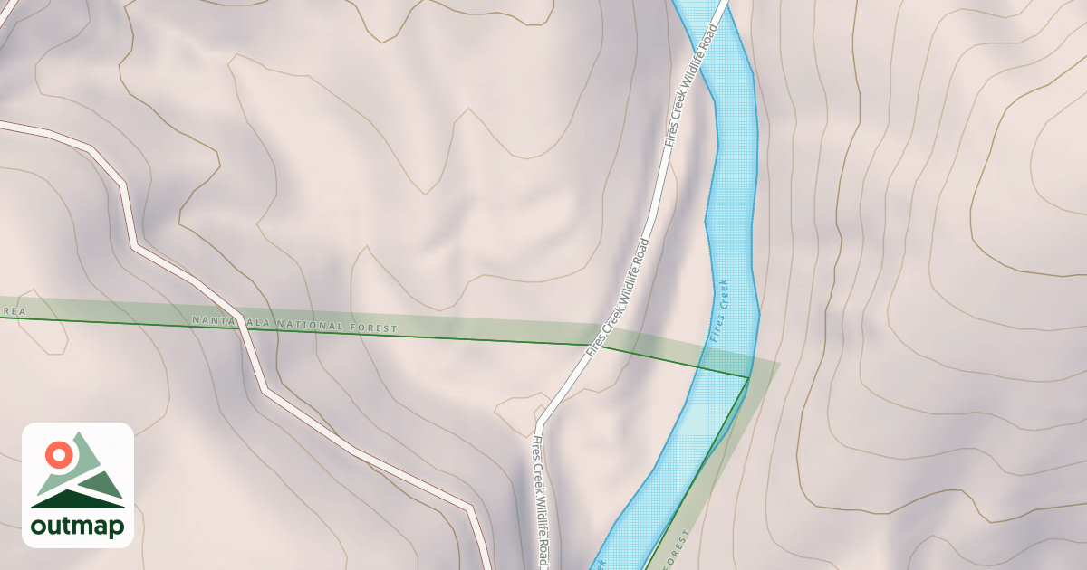 Map of WELL HOUSE
