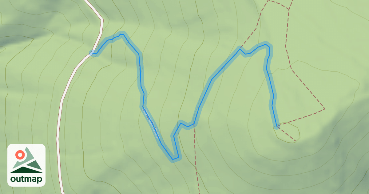 Map of Descente Noire