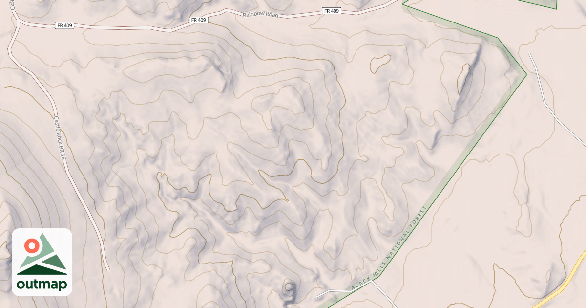 Map of HELEN BERYL MINE