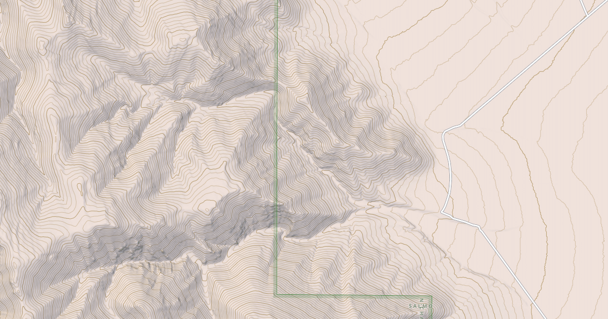 Map preview of SANDS CANYON - BIRD CANYON
