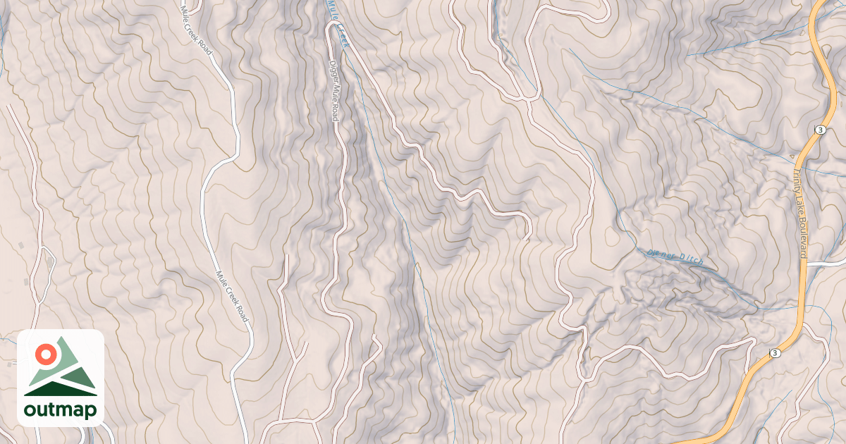 Map of DIGGER MULE