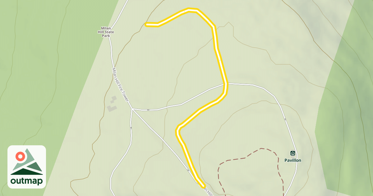 Map of Hilltop