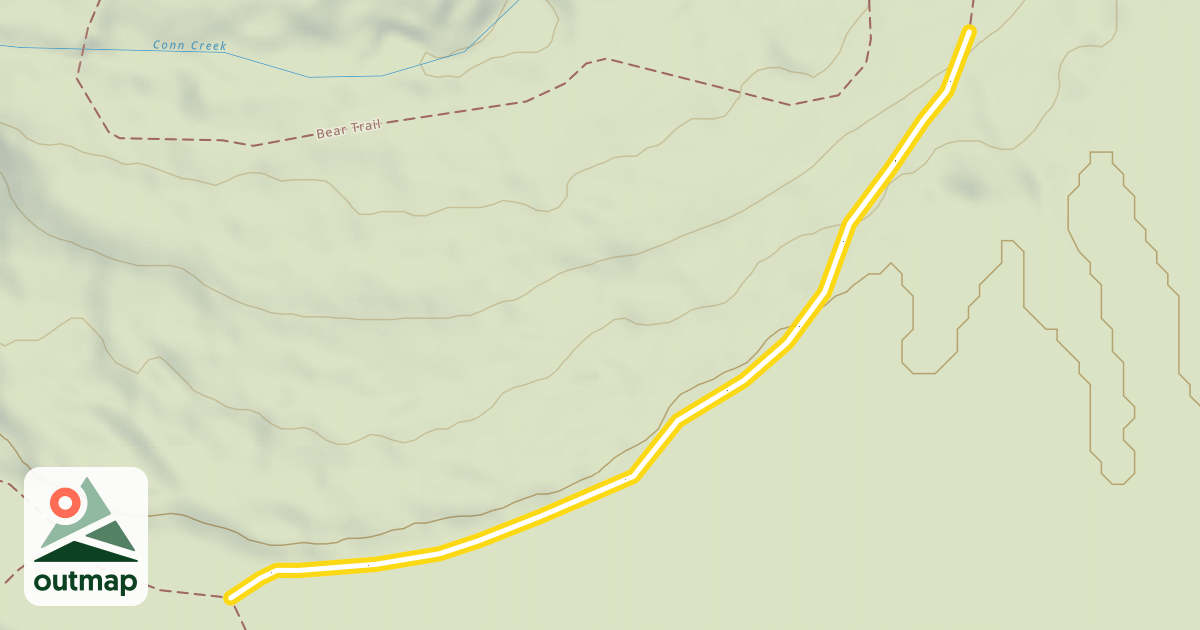 Map of Arctic Winter Games Trail