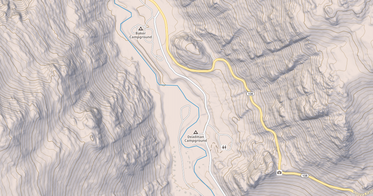 Map preview of KENNEDY MEADOWS