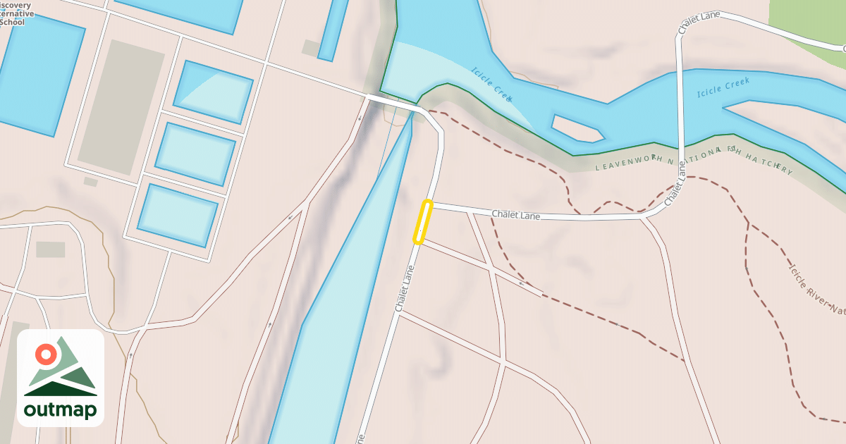 Map of Chalet Lane