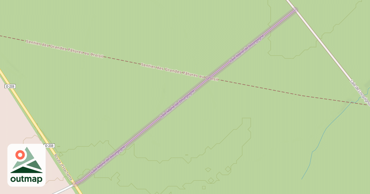 Map of Laie Marie de Bourgogne