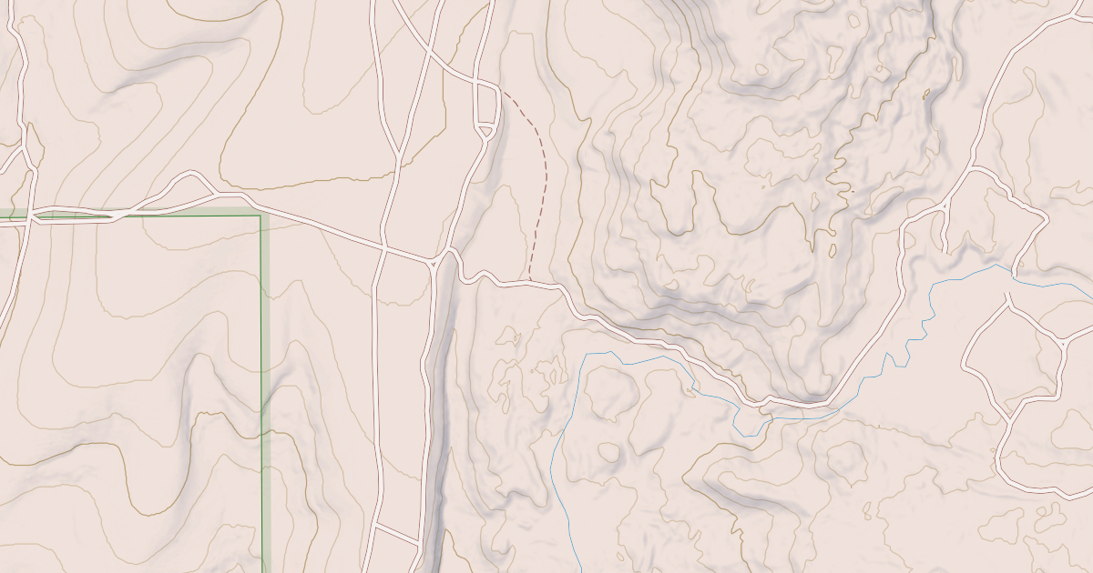 Map preview of CHICKEN CREEK