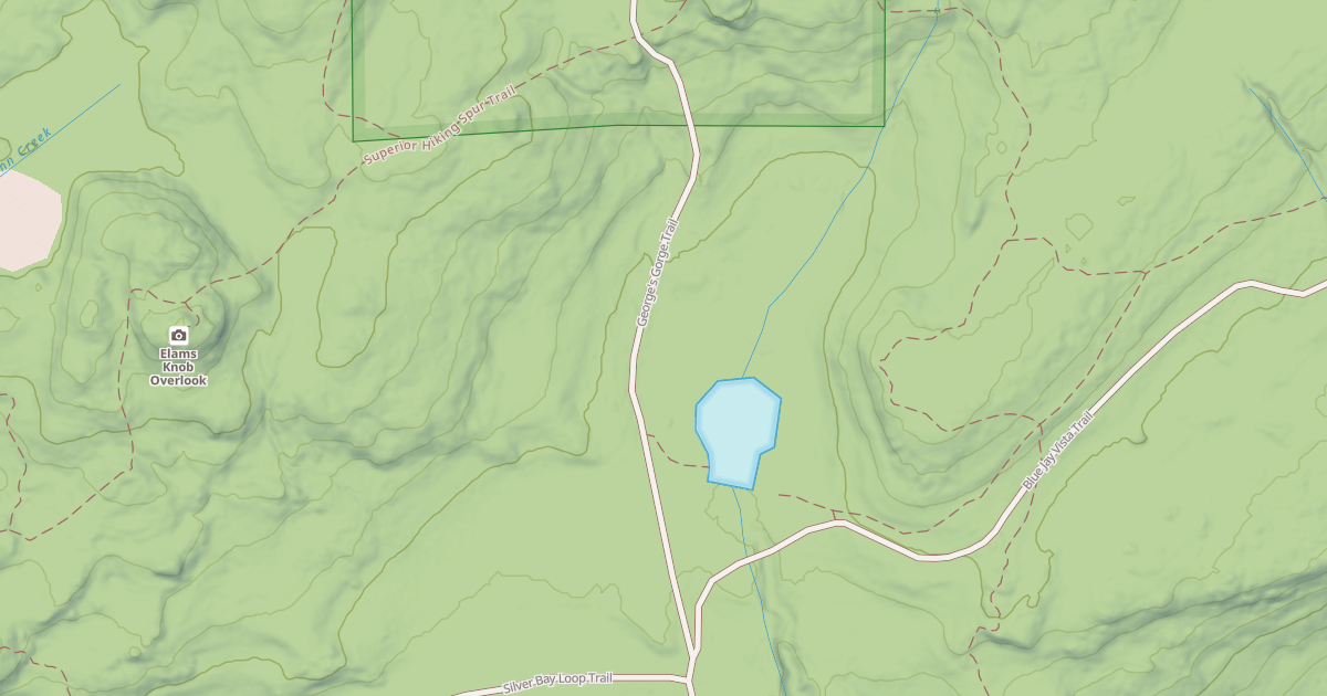 Map preview of Red Dot Trail