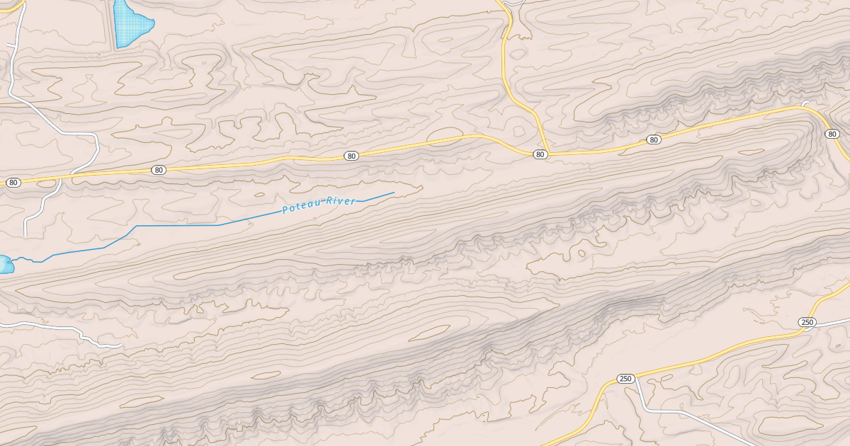 Map preview of SOUTH RIDGE 80