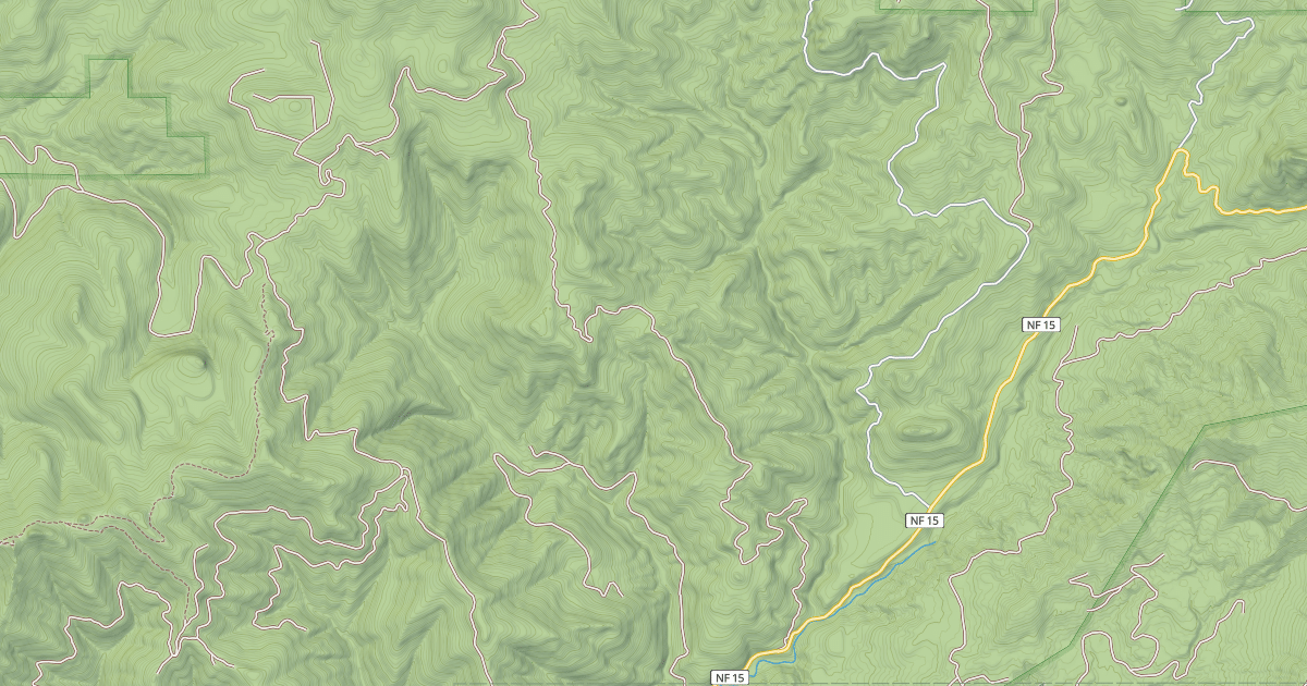 Map preview of QUENTIN CREEK
