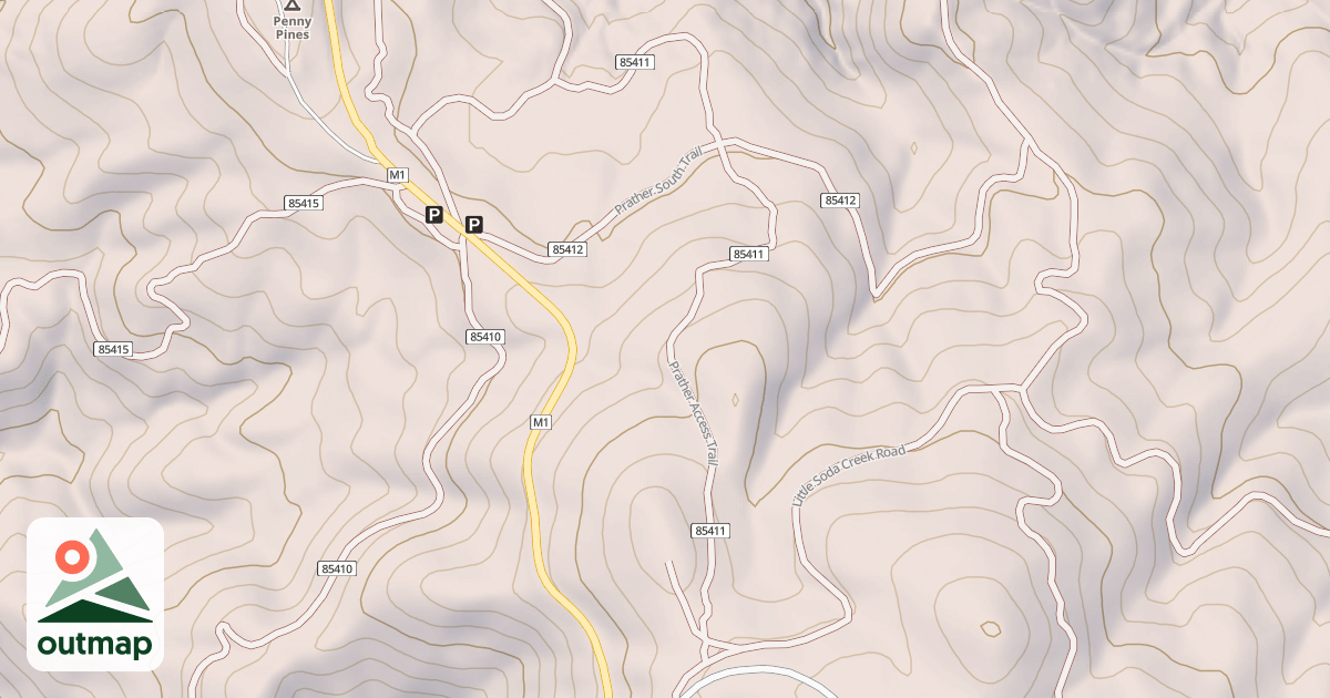 Map of PRATHER ACCESS