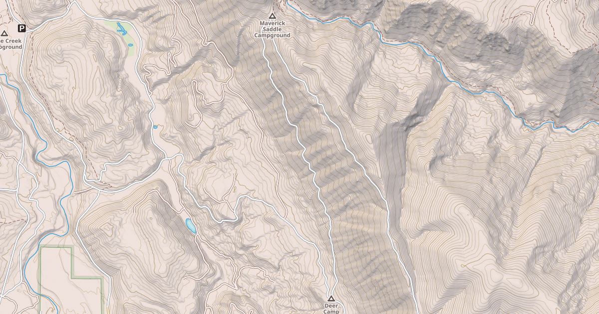 Map preview of DEEP CREEK