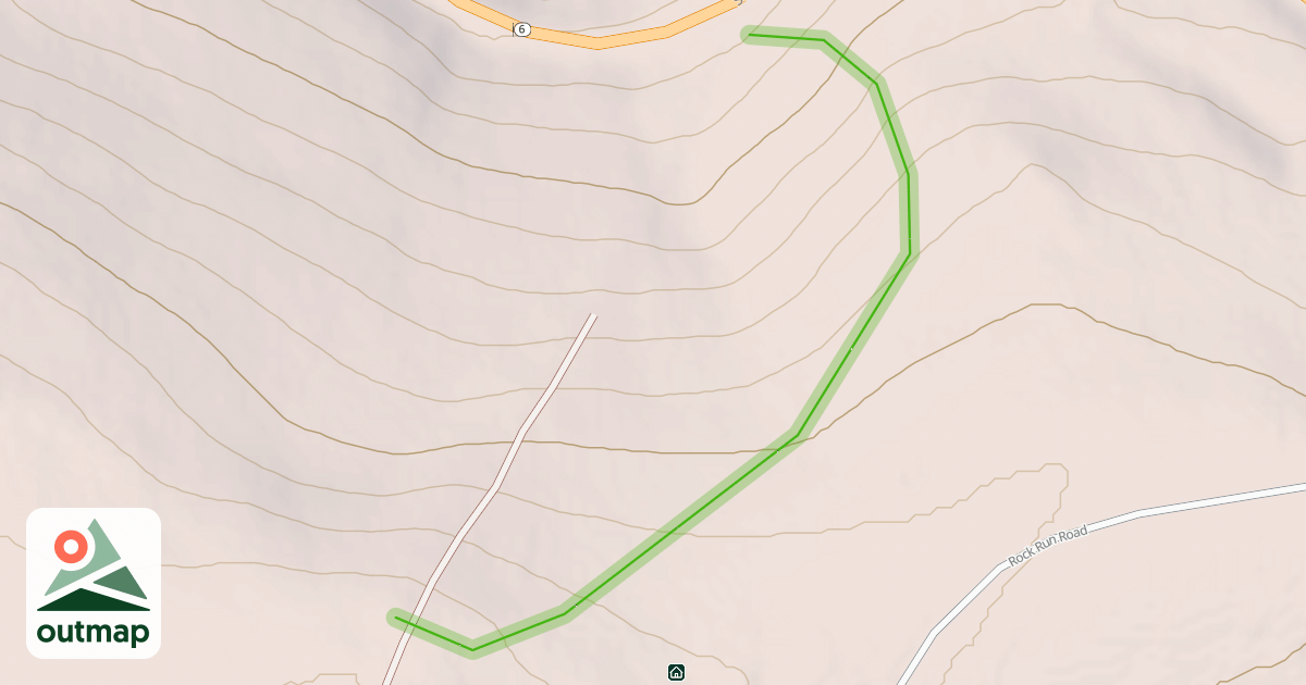 Map of Ridge Run