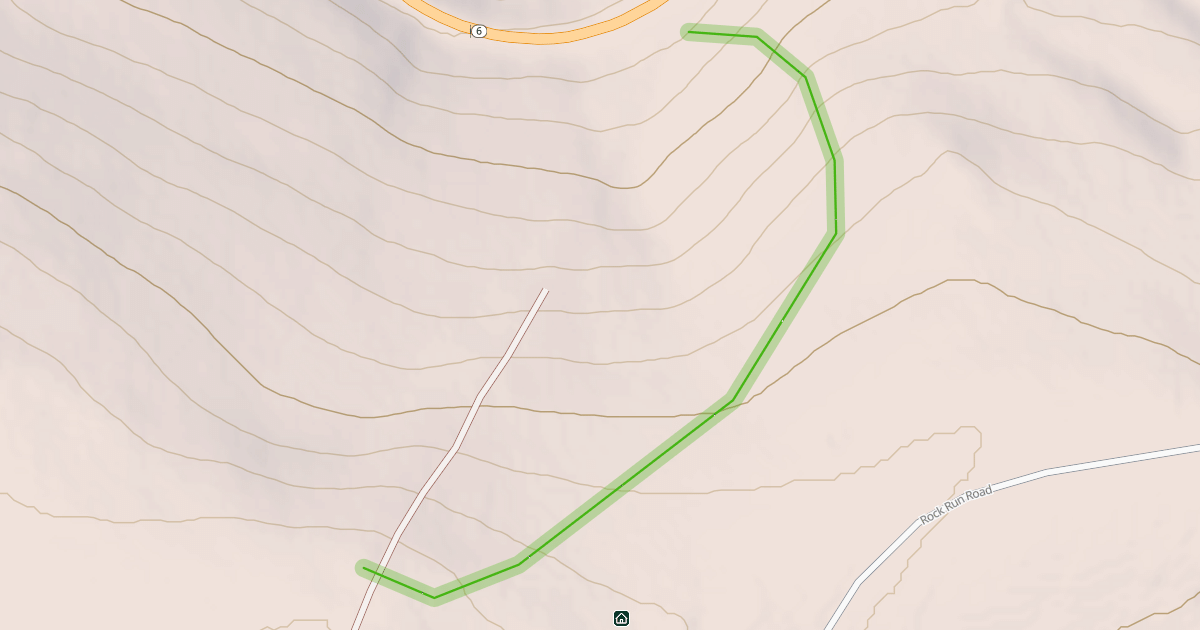 Map preview of Ridge Run