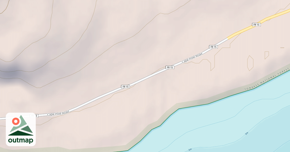 Map of CAPE POLE