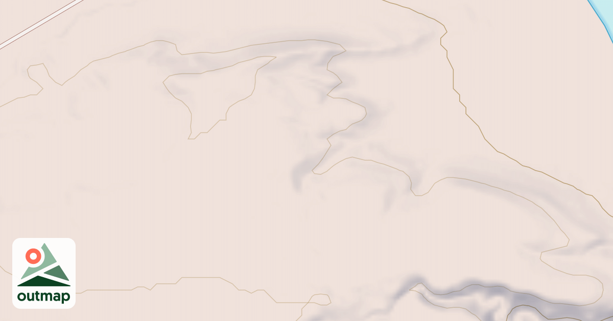 Map of BIG BEND NORTH DISPERSED A