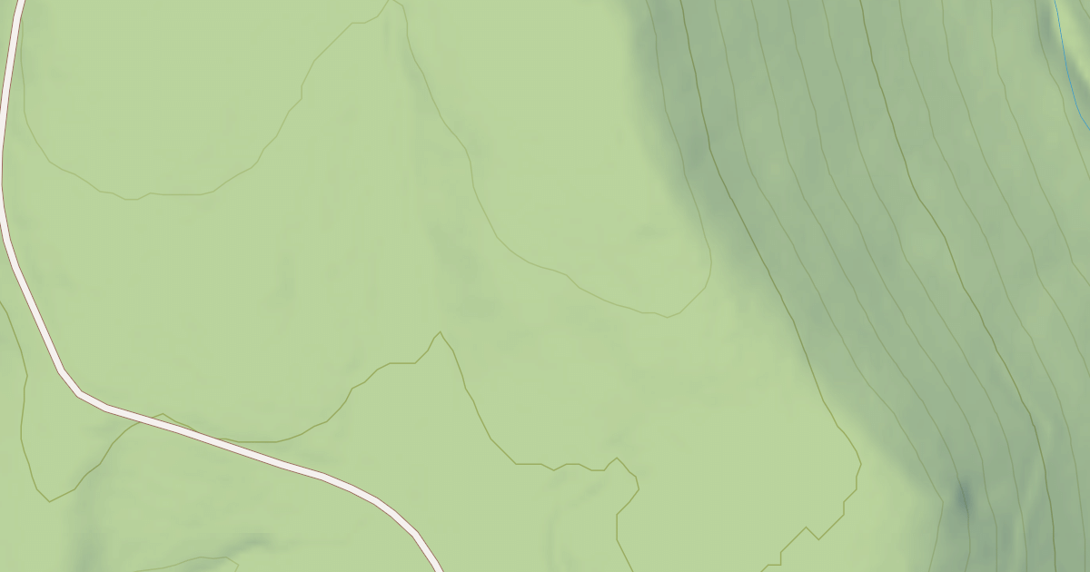 Map preview of MILL CR PLATEAU NE
