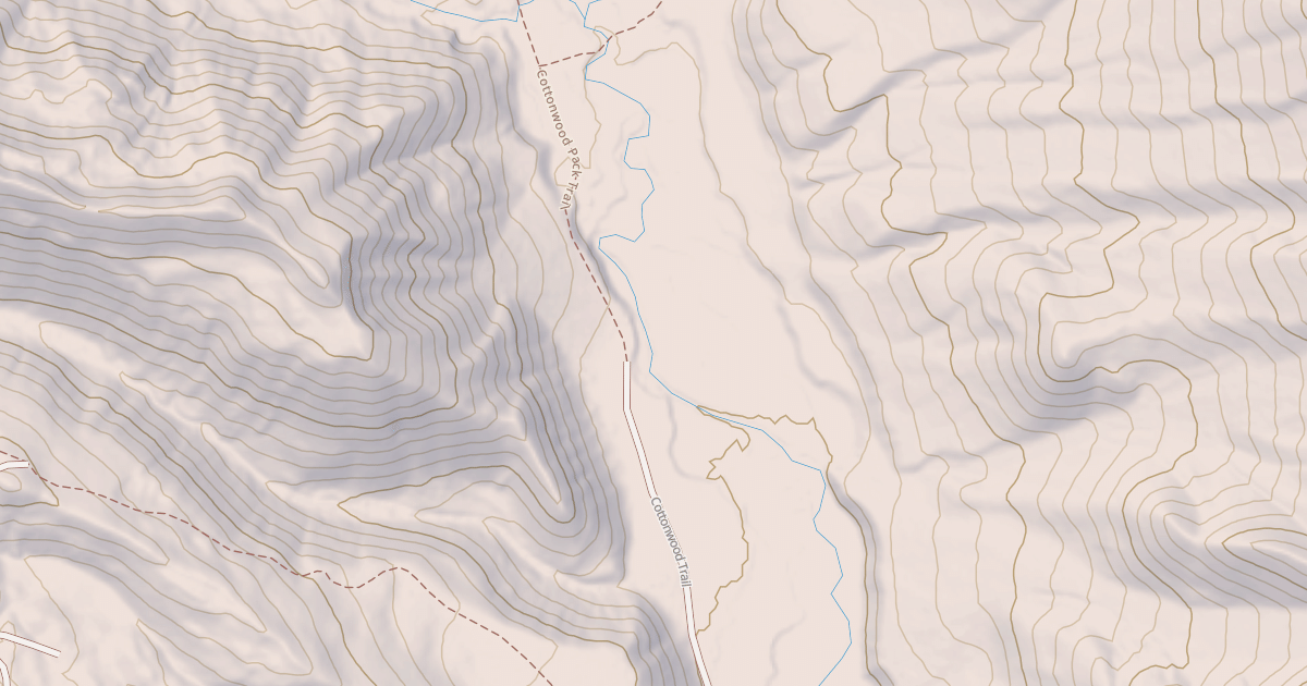 Map preview of Cottonwood Snowmobile
