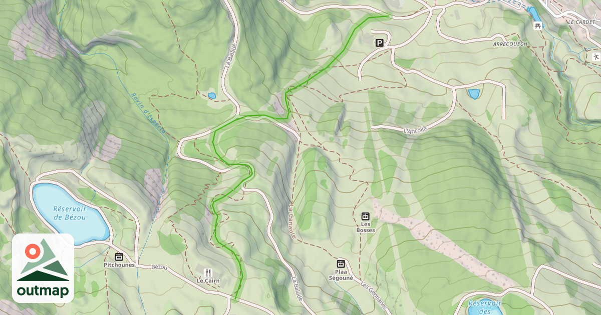 Map of Le Serpentin