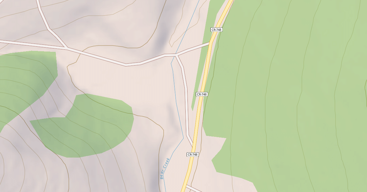 Map preview of CHARLESTON-JARBIDGE CUTOFF