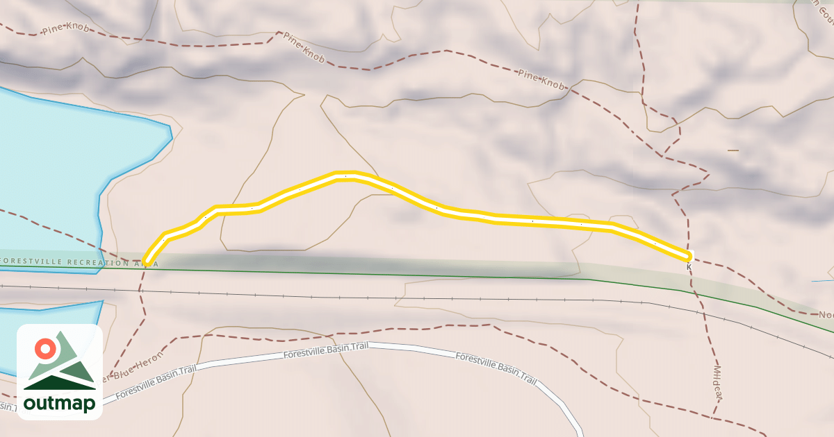 Map of Noquemanon Trail
