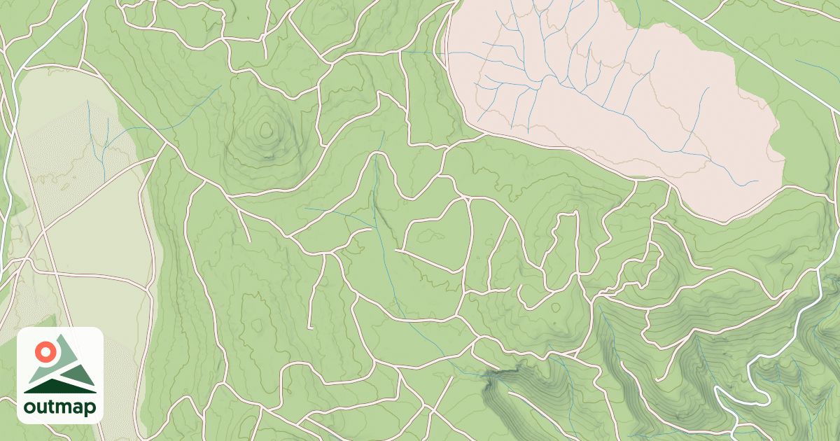 Map of ALPERS CYN-UPPER