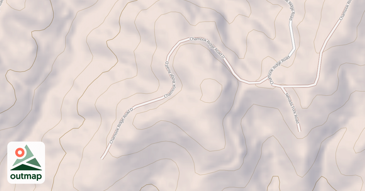 Map of CHAMOOK RIDGE D