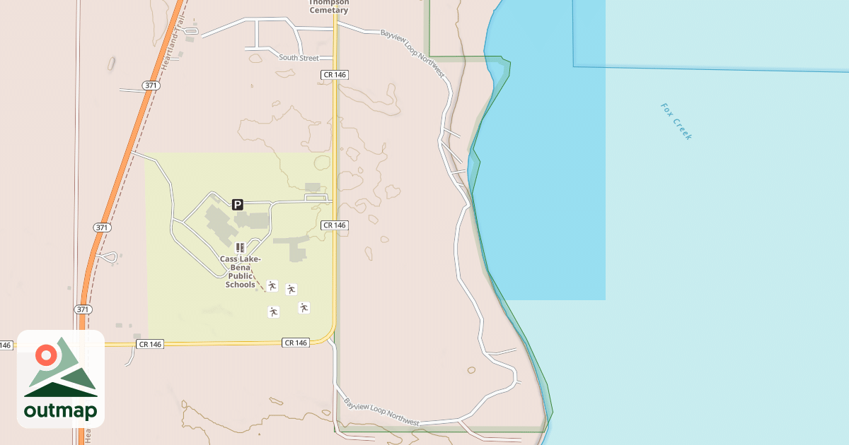 Map of BAYVIEW LOOP NORTHWEST