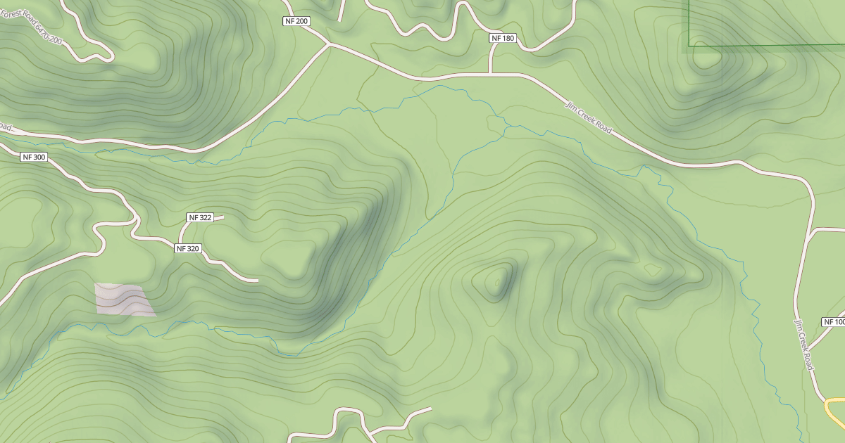 Map preview of Jim Creek Ohv