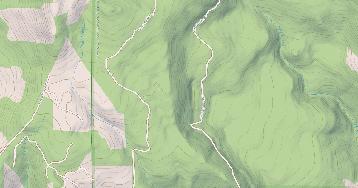 Map preview of BURNT MTN THIN T.S.