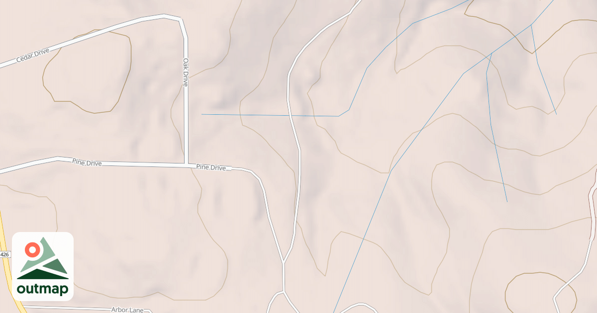 Map of BROKEN SHOVEL MINE T1