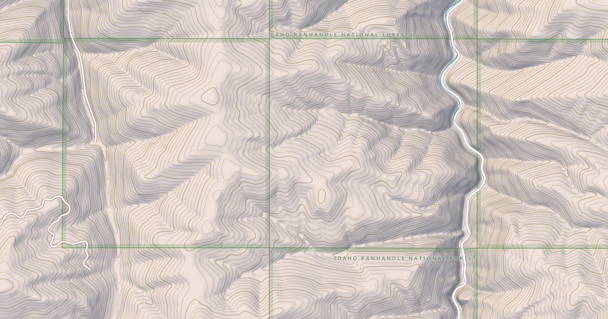 Map preview of Flemming Ridge Ohv